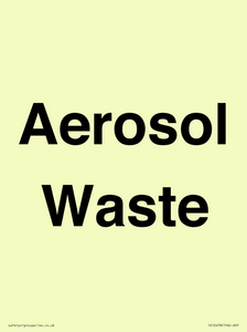 Aerosol Waste